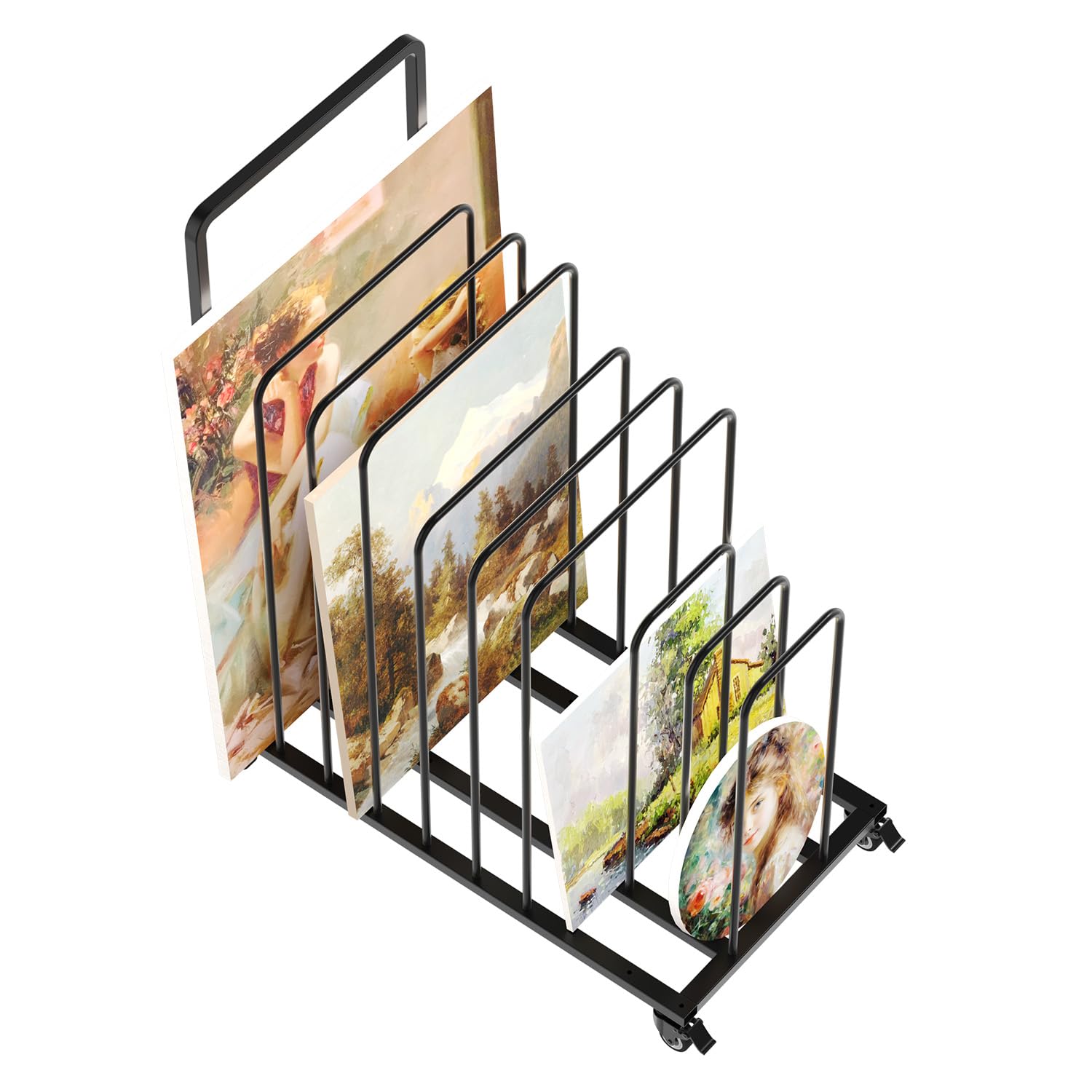 Amazon.co.jp: ikare (イケア) アートキャンバス収納ラック ブラック